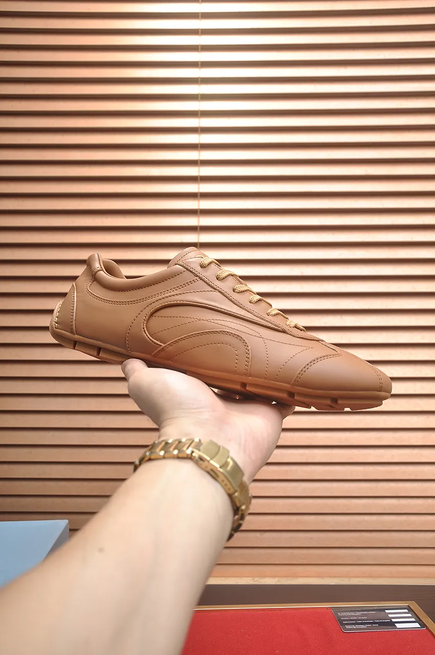 Men's shoes 💰560💶【PRADA】Prada casual shoes for couples, originally developed 1:1, made of high-mercerized cowhide with imported cowhide, silk sheepskin lining, rubber outsole, comfortable and soft on the feet, size for women: 35 to 40. Male 38 to 48💰🔥🔥🔥🔥🔥
